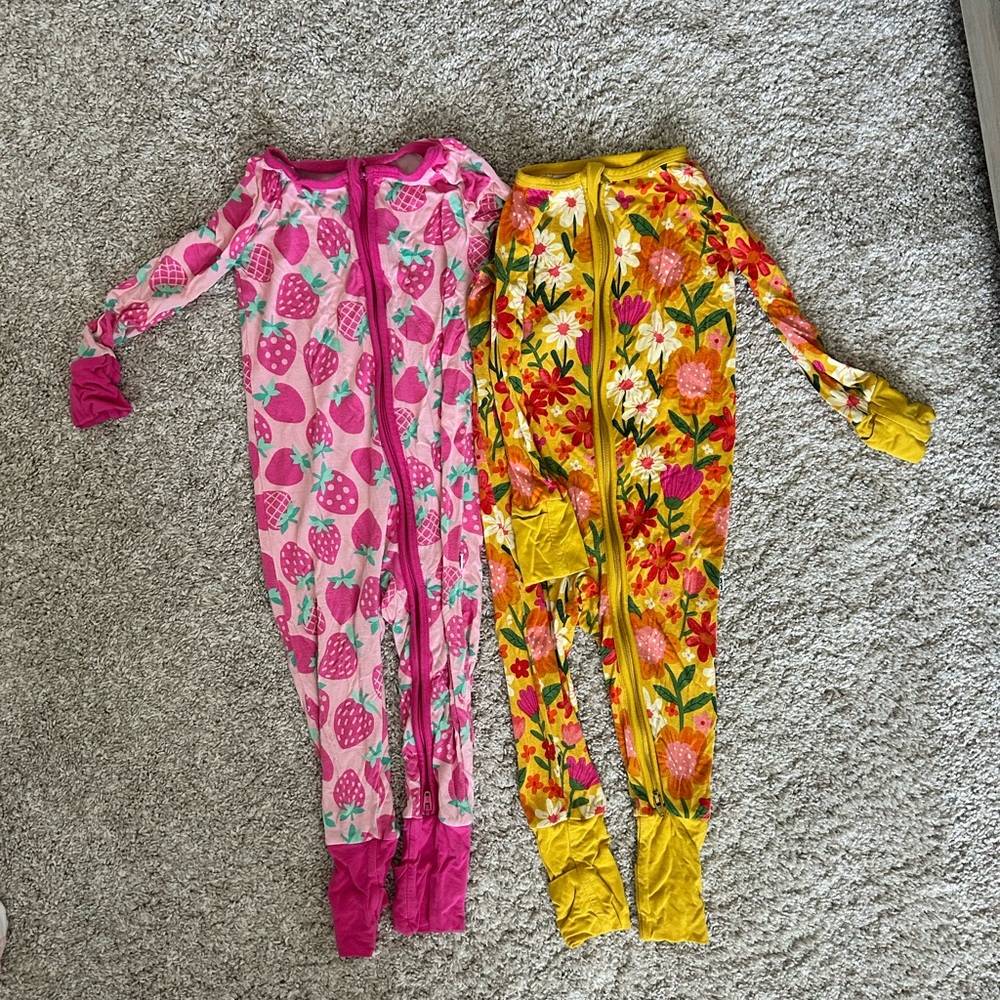 Little Sleepies 6-12M Zippy Pajama Bundle